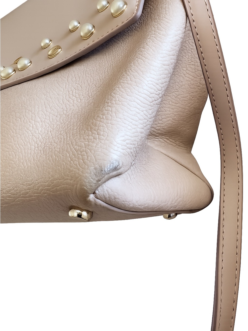 Kate Spade Serrano Place Pearl
Dorina Satchel - Warm Beige - (Used) - Picture 12 of 16